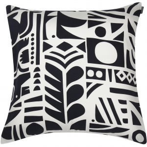 Marimekko Yön Varjo Tyynynpäällinen Valkoinen Sininen