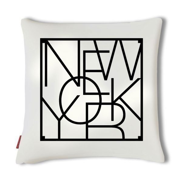 Men At Work City Cushion Tyynynpäällinen New York