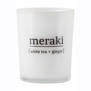 Meraki Tuoksukynttilä M White Tea / Ginger