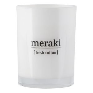 Meraki Tuoksukynttilä S Fresh Cotton