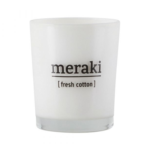 Meraki Tuoksukynttilä S Fresh Cotton