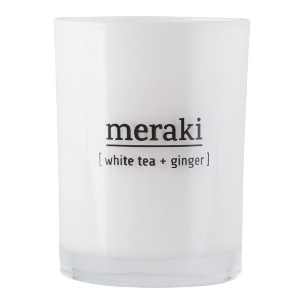 Meraki Tuoksukynttilä S White Tea / Ginger