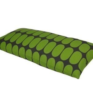 Mette Ditmer Ellipse-tyynynpäällinen 35 x 70 cm vihreäharmaa