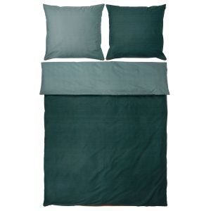 Mette Ditmer Shades Pussilakanasetti Pine Green 150x210 Cm