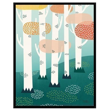 Michelle Carlslund Illustration Juliste Iso Forest