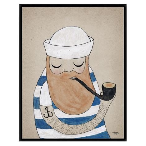 Michelle Carlslund Illustration Juliste Pieni Sailor