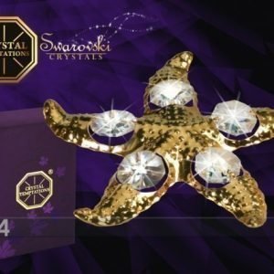 Mo Koriste Kullatuilla Swarovski Kristalleilla MeritÄhti