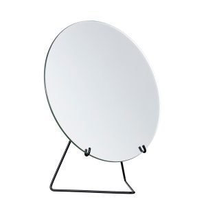 Moebe Mirror Pöytäpeili Musta Ø20 Cm