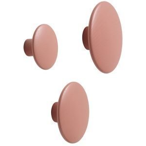 Muuto The Dots Ripustin Iso Dusty Pink