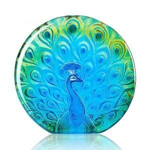 Målerås Glasbruk Peacock Vihreä