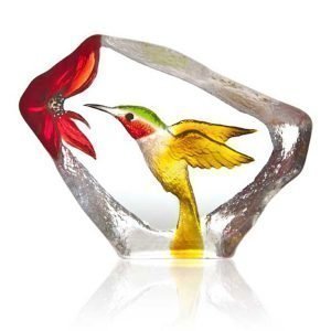 Målerås Glasbruk Wildlife Hummingbird