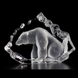 Målerås Glasbruk Wildlife Jääkarhu
