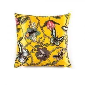 Nadja Wedin Design Bugs & Butterflies Tyynynpäällinen Sametti 48x48 Cm