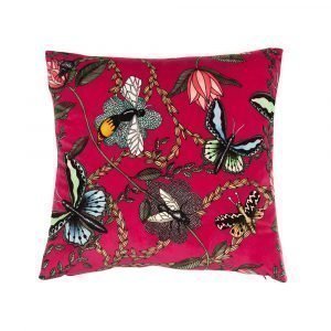 Nadja Wedin Design Bugs & Butterflies Tyynynpäällinen Sametti 48x48 Cm