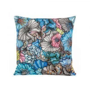 Nadja Wedin Design Flower Power Tyynynpäällinen Sametti 48x48 Cm