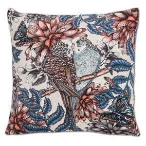 Nadja Wedin Design Lovebirds Tyynynpäällinen Sametti 48x48 Cm