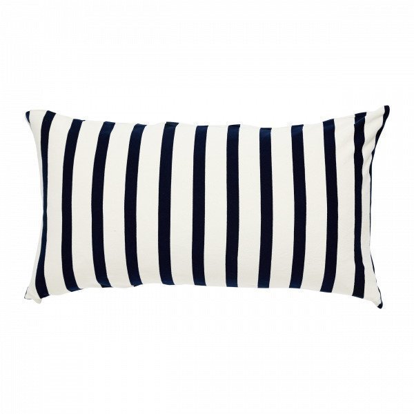 Navy Stories Big Stripe Pillow Case Tyynyliina Mariininsininen 50x90 Cm