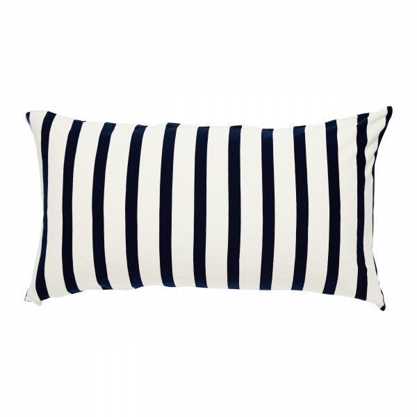 Navy Stories Big Stripe Pillow Case Tyynyliina Mariininsininen 50x90 Cm