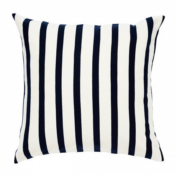 Navy Stories Big Stripe Pillow Case Tyynyliina Mariininsininen 65x65 Cm