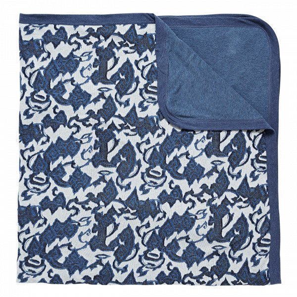 Navy Stories Jaquard Blanket Viltti Mariininsininen 150x200 Cm