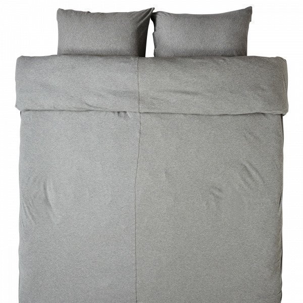 Navy Stories Melange Bedset Pussilakanasetti Harmaa 220x220 Cm