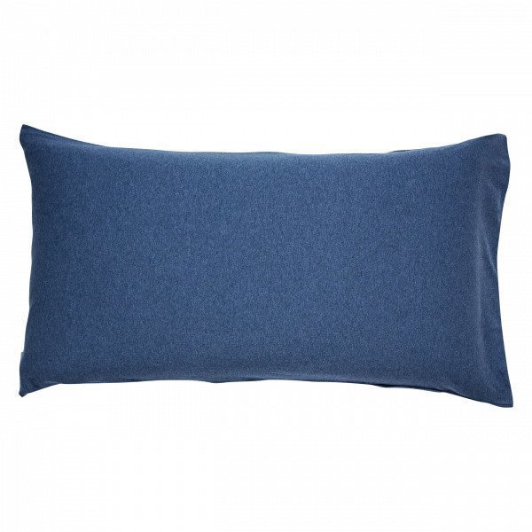 Navy Stories Melange Pillow Case Tyynyliina Mariininsininen 90x50 Cm