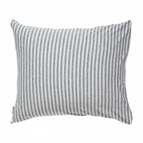 Navy Stories Stripe Pillow Case Tyynyliina Harmaa 50x60 Cm