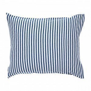 Navy Stories Stripe Pillow Case Tyynyliina Mariininsininen 50x60 Cm