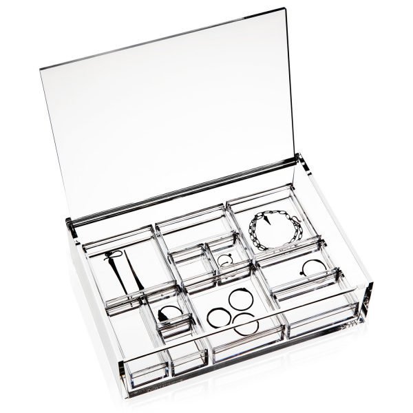 Nomess Copenhagen Clear Jewellery Box Korurasia