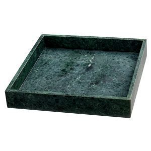 Nordstjerne Marble Tray Tarjotin Nelikulmainen Vihreä Marmori