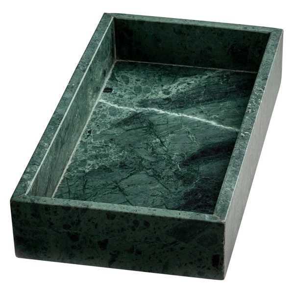 Nordstjerne Marble Tray Tarjotin Suorakulmainen Vihreä Marmori