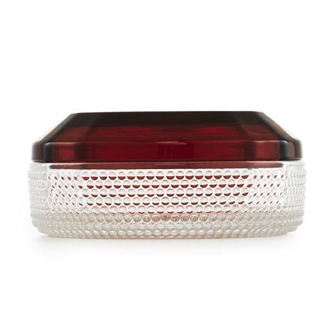 Normann Copenhagen Brilliant Box Iso Tummanpunainen