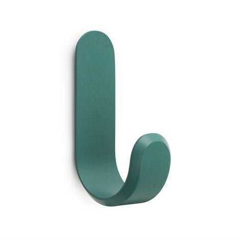 Normann Copenhagen Curve Koukku Petrolinsininen