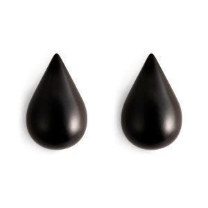 Normann Copenhagen Drop It Seinäkoukku S Musta