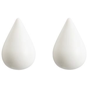 Normann Copenhagen Dropit Koukku Musta Iso 2 Kpl