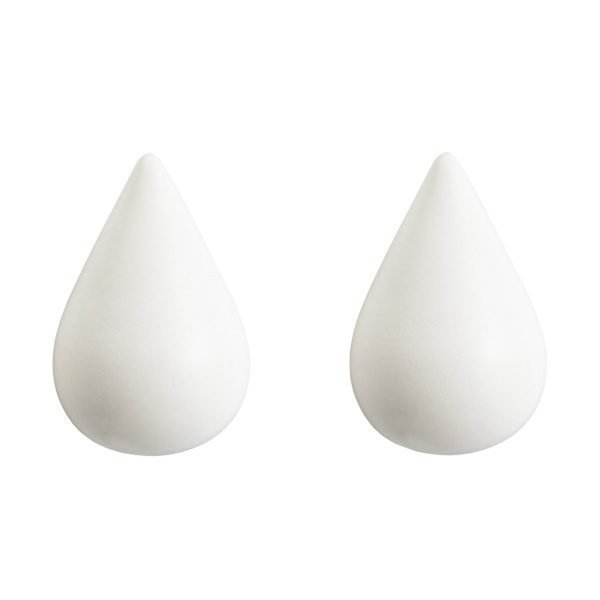 Normann Copenhagen Dropit Koukku Musta Pieni 2 Kpl