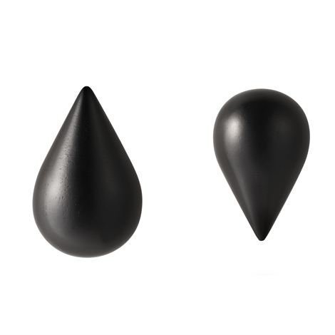 Normann Copenhagen Dropit Nupit 2 kpl Musta Pieni