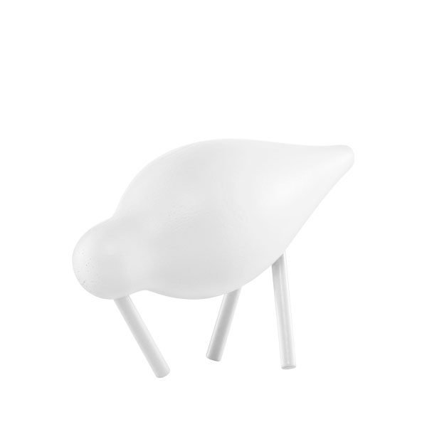 Normann Copenhagen Shorebird Figuuri Pieni Valkoinen