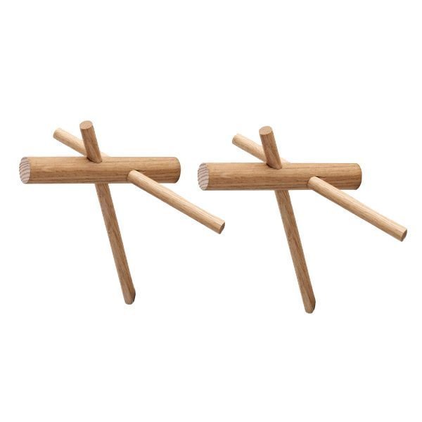 Normann Copenhagen Sticks Koukut Tammi 2 Kpl