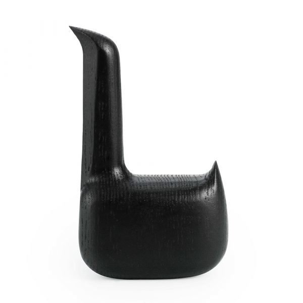 Normann Copenhagen Swan Figuuri Musta Puu