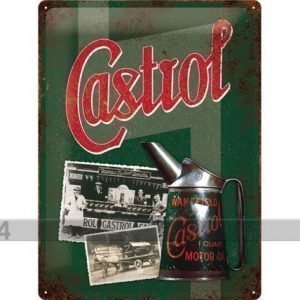 Nostalgic Art Retro Metallijuliste Castrol 30x40 Cm