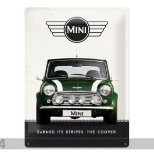 Nostalgic Art Retro Metallijuliste Mini Cooper 30x40 Cm