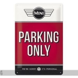 Nostalgic Art Retro Metallijuliste Mini Parking Only 20x30 Cm