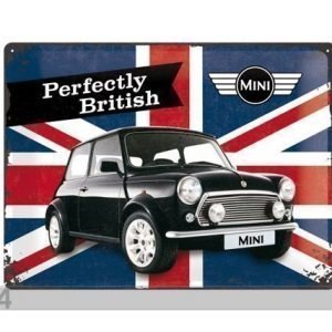 Nostalgic Art Retro Metallijuliste Mini Perfectly British 30x40 Cm