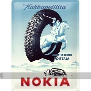 Nostalgic Art Retro Metallijuliste Nokia Hakkapeliitta 30x40 Cm