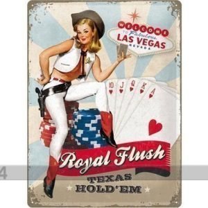 Nostalgic Art Retro Metallijuliste Royal Flash 30x40 Cm