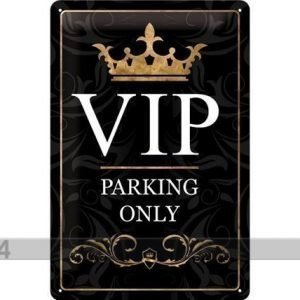 Nostalgic Art Retro Metallijuliste Vip Parking Only 20x30 Cm