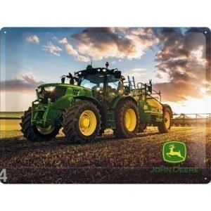 Nostalgic Art Retrometallijuliste John Deere Photo Model 6150 R 30x40 Cm