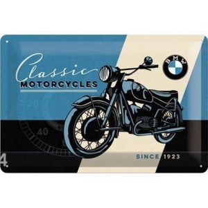 Nostalgic Art Retrotyylinen Metallijuliste Bmw Classic Motorcycles 20x30 Cm