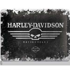 Nostalgic Art Retrotyylinen Metallijuliste Harley-Davidson 15x20 Cm